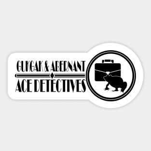 Gukgak & Abernant: Ace Detectives Sticker